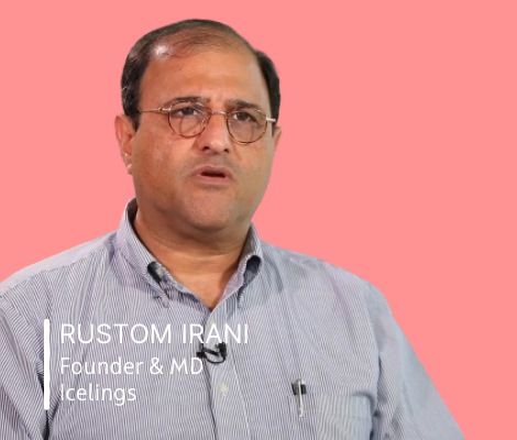 Video testimonial by Rustom Irani, Founder and MD, Icelings