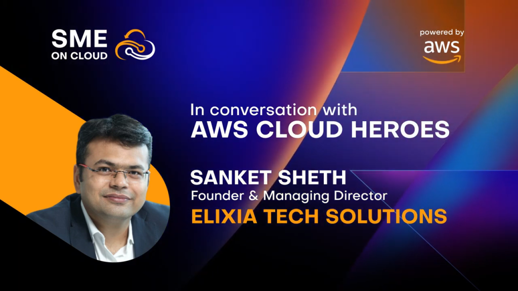 Sanket Sheth in converstaion with AWS Cloud