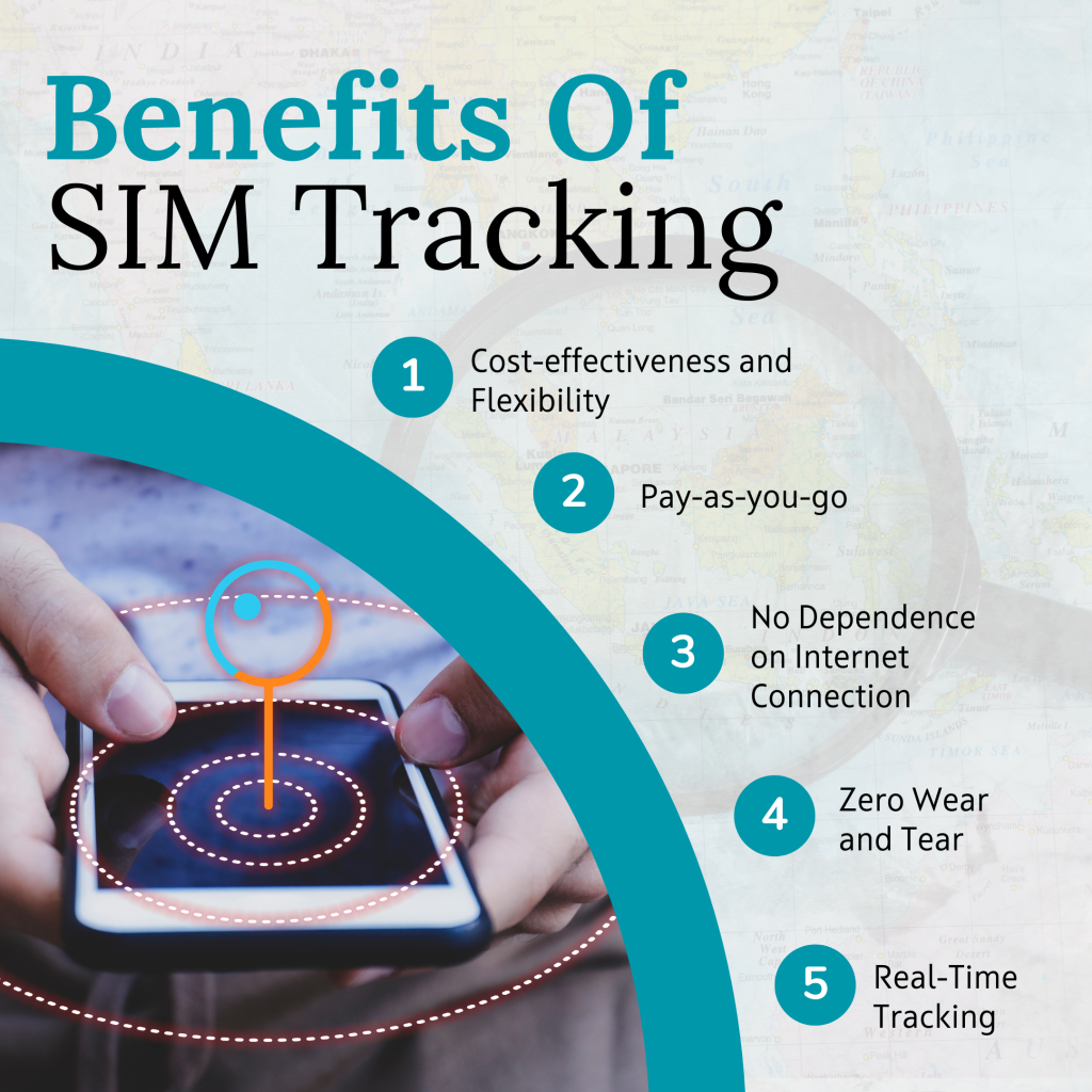 Benefits of SIM based tracking